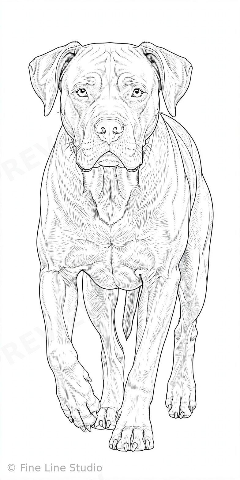 French Bulldog coloring book cover