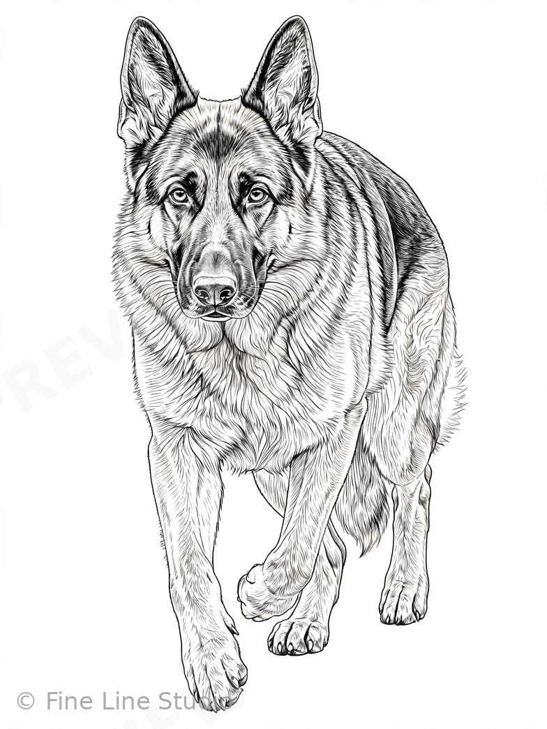 Shetland Sheepdog coloring book cover