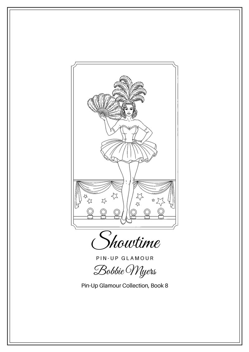 Showtime coloring book cover